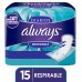 Always Protectores Diarios Respirable - Pack x 15