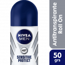Nivea Men Antitranspirante RollOn Sensitive Protect x 50 ML