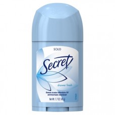 Secret Antitranspirante Gel Solid Shower x 48 Gr