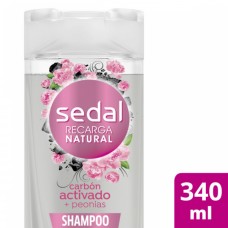 Sedal Shampoo Carbon Activado + Peronias x 340 ML