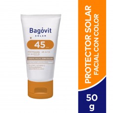 Bagóvit Solar FPS 45 – Crema Facial con Color