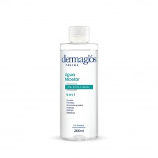 Dermaglos Facial Agua Micelar 6en1Piel Mixta A Grasa x200ml