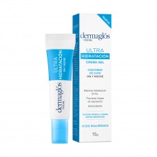 Dermaglos Facial Crema Gel Contorno de Ojos Ultra Hidratación 15g