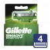 Gillette Mach3 Sensitive Repuestos x 4 uds