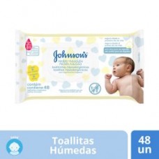 Johnson's Baby Toallitas Húmedas Primer Día x 48 U