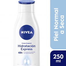Nivea Crema para Cuerpo Hidratación Express -Piel normal- x 250 ML