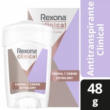 Rexona Antitranspirante Clinical Women Extra Dry x 48 gr